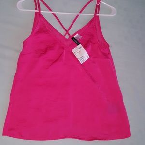 *New strappy hot pink cami